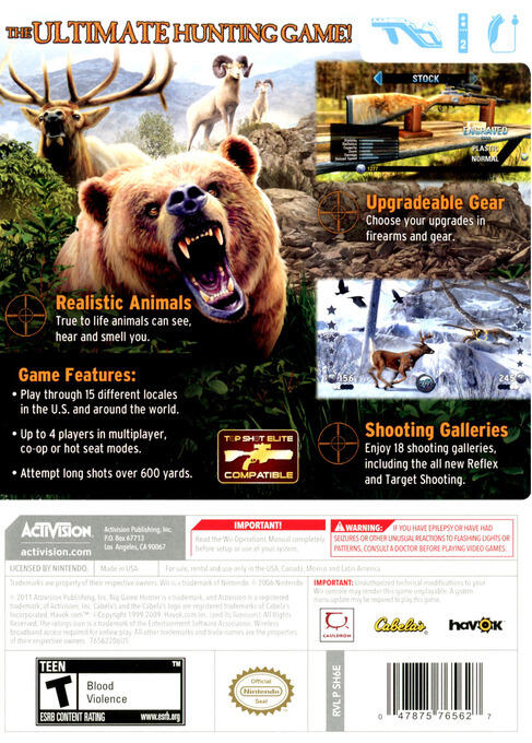 Cabela's Big Game Hunter 2012 