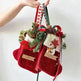 Christmas Decoration Knitted Christmas Stockings Scene Layout - EX-STOCK CANADA
