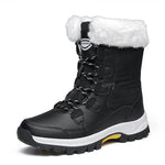 Winter Waterproof Snow Boots Women's Mid-calf Front Zipper - EX-STOCK Canada