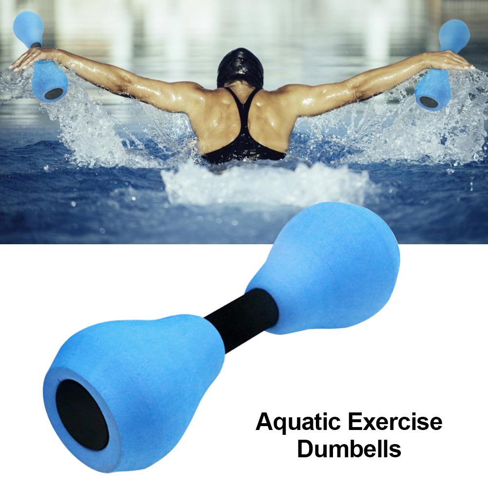 Water Exercise Dumbbell Aquatic Fitness Dumbells Water Barbells Hand Bar For Women Water Yoga Fitness 