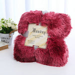 Plush Blanket Double-layer Blanket Multifunctional EX-STOCK Canada 