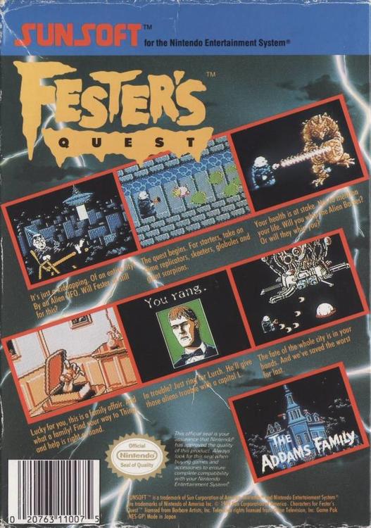 La Quête de Fester 