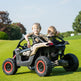 2026 2X24V CAN AM MAVERICK 4X4 2 Seater DELUXE Kids Ride On Car with Remote Control 