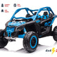 2026 2X24V CAN AM MAVERICK 4X4 2 Seater DELUXE Kids Ride On Car with Remote Control 