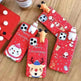 Merry Snowflakes Santa Deer Christmas-themed phone case - EX-STOCK CANADA