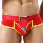 Men's Underwear Cotton Print U Convex  Antibacterial Brief Trunk Panties - EX-STOCK CANADA