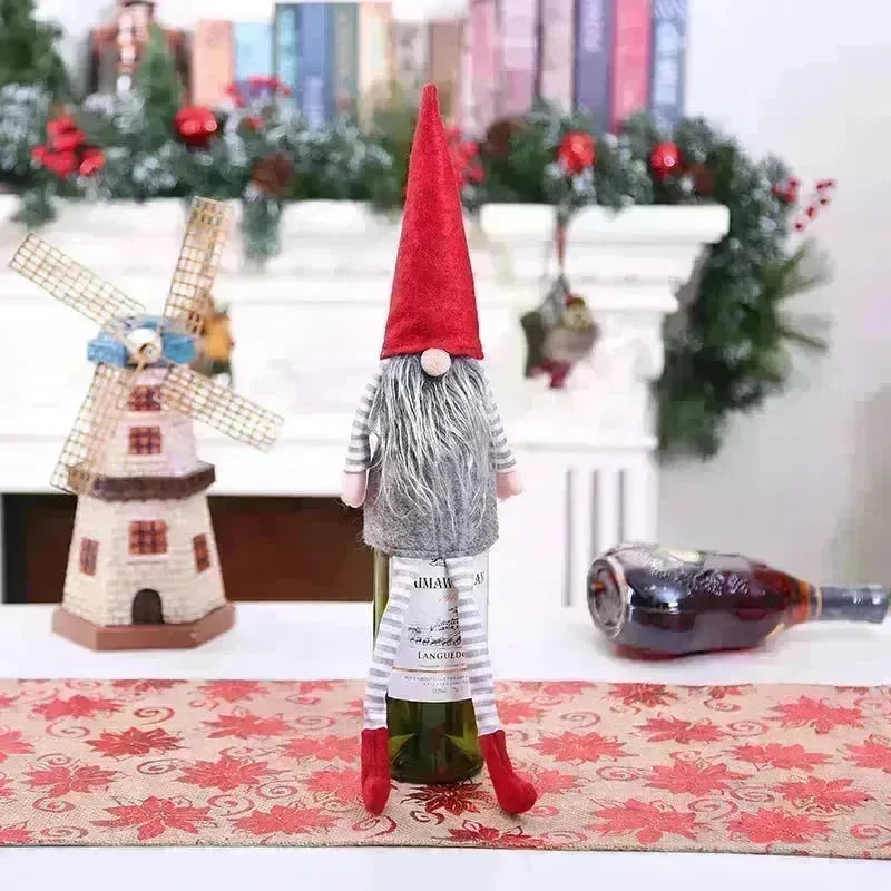 Christmas Decorations Christmas Wine Bottle Socks - EX-STOCK CANADA