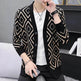 Slim fit High-end Knitted Cardigan Sweater For Men - EX-STOCK Canada
