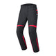 IronRide Motorcycle Riding Suit – Waterproof Textile Jacket, Pants & Full Suit | Grey & Red | M–3XL