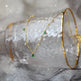 Generous water drop emerald zircon necklace - EX-STOCK CANADA