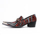 Men's Height Increasing Cowhide Leather Dress Shoes | Retro Business Style