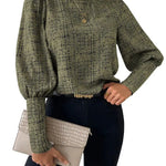 Fashionable Elegant Retro blouse top For Women - EX-STOCK CANADA