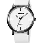 Silicone Strap Round Quartz Watch - EX-STOCK Canada