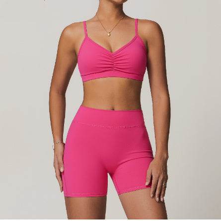 2pcs Yoga Outfit set Sport Fitness Workout Gym wear for women - EX-STOCK Canada