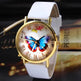 Roman scale butterfly belt watch Fashion universal gold shell watch - EX-STOCK Canada