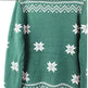 Green christmas Santa Paws Couple Pullover sweater - EX-STOCK Canada