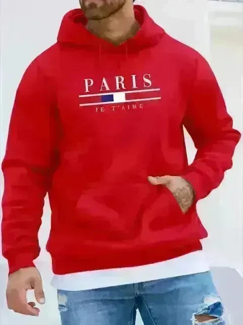 Casual Autumn And Winter Thick Cashmere sweatshirt Hoodie Pullover for men - EX-STOCK CANADA