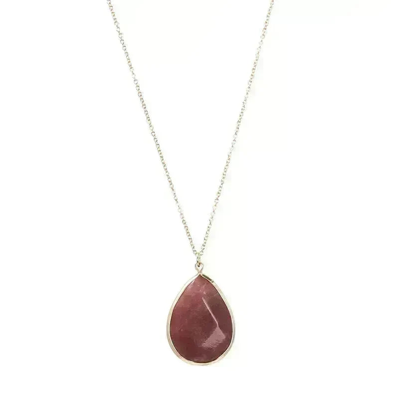 Personalized stone short Dress necklace Unisex - EX-STOCK CANADA