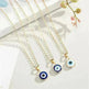 Blue eye pendant Alloy necklace chain Fashion Accessories - EX-STOCK CANADA