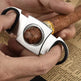 Portable Stainless Steel Cigar Cutter - EX-STOCK Canada