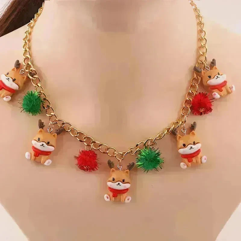 Creative Christmas Necklace women gift ideas - EX-STOCK CANADA