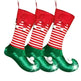 Christmas Decorations Elf Christmas Stockings Gift Bag - EX-STOCK CANADA