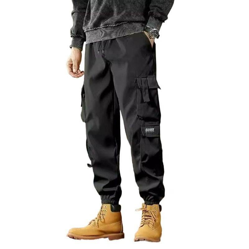 Casual Sports Loose Ankle-banded Versatile Cargo pant trouser Men - EX-STOCK Canada