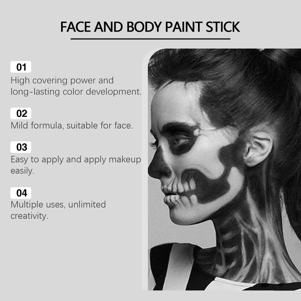 Halloween Face Colored Drawing Crayon Suit - EX-STOCK Canada