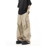 American Vintage Crumpled Multi-pocket Loose Baggy Cargo Pants Men - EX-STOCK Canada