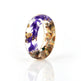 Dried flower resin ring - EX-STOCK Canada