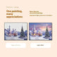 Christmas Luminous Painting Bluetooth speaker integrated gift idea - EX-STOCK CANADA