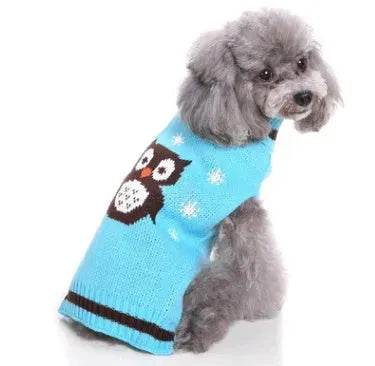 Pet Christmas Sweater Knit Turtleneck Pet Clothes Sweater Dog Sweater - EX-STOCK Canada