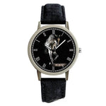 Steed Large Dial Men's Denim Strap Watch - EX-STOCK Canada