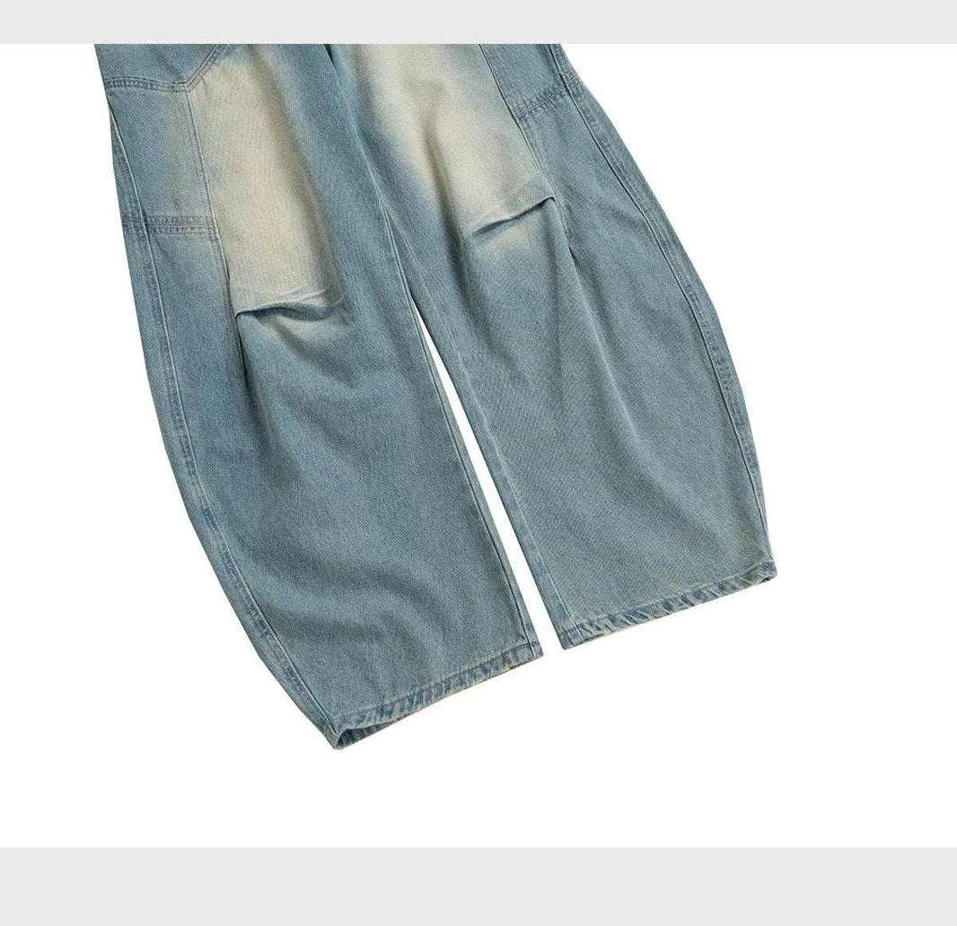 Washed Distressed Design Baggy Jeans Pant For Men And Women - EX-STOCK Canada