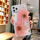 Cute Transparent Flower Silicone phone case for women - EX-STOCK CANADA