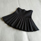 Girls Autumn Clothing Knitted Skirt High Waist Pleated Mini Skirt - EX-STOCK Canada