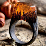 Resin wood ring - EX-STOCK Canada