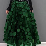 Women's Retro fashion Line Midi Maxi Prairie Skirt - EX-STOCK Canada