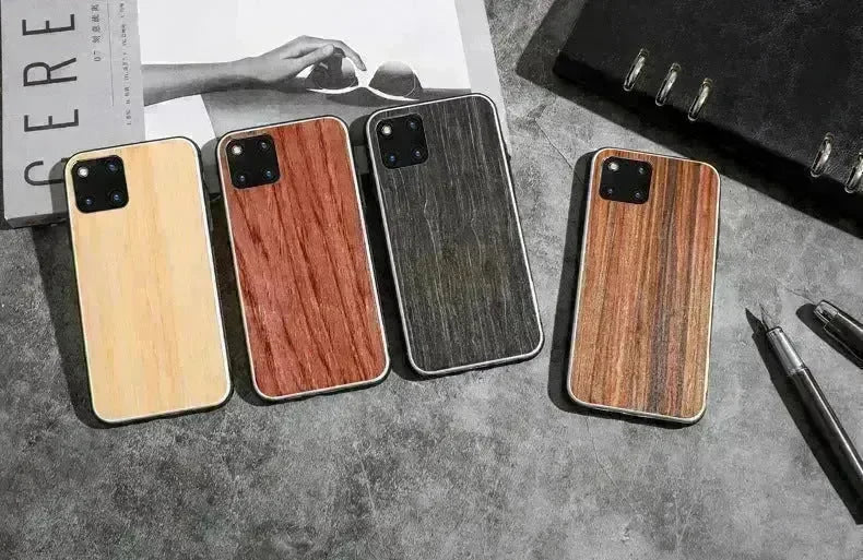 Compatible  Solid Wood Phone Case - EX-STOCK CANADA