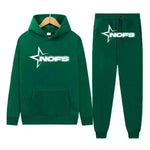 2 pcs Gothic Punk Rock Streetwear Hoodie Outfit set Unisex - EX-STOCK CANADA