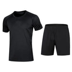 Sports Suit Gym Tights Quick-drying Morning And Night Running Workout Clothes - EX-STOCK CANADA