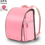 Kids' Ergonomic Spine-Protection School Backpack – Waterproof PU, Grades 1–6 (Standard & GPS Positioning)