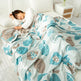 Cotton Four-layer Gauze Towel Blanket Air Conditioning Blanket Thin Duvet EX-STOCK Canada 