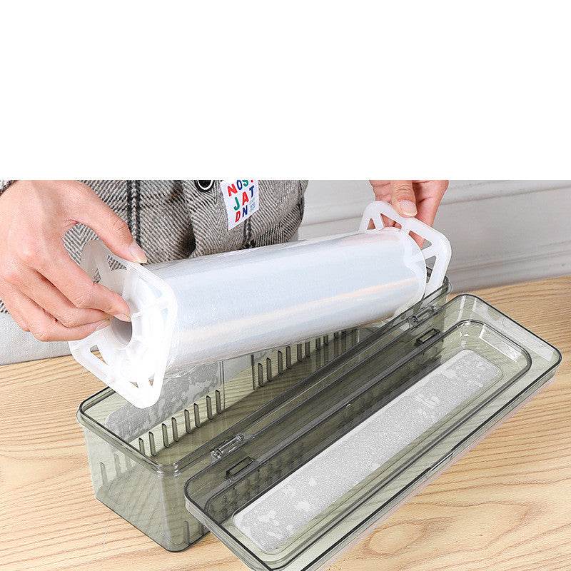 Food PE Large Roll Boxed Plastic Wrap Cutter Cling Film Wrapper - EX-STOCK Canada