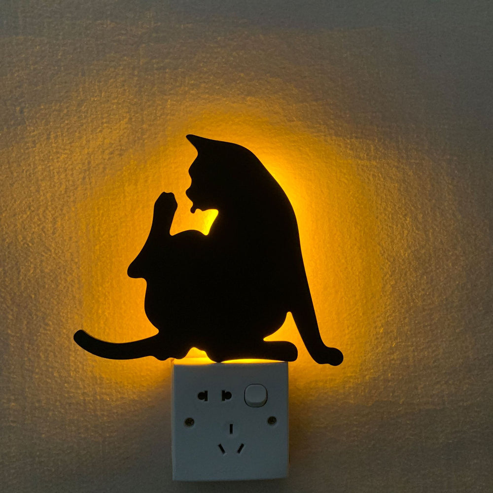 LED Animal Silhouette Night Light – Sound Sensor Wall Lamp for Kids Bedroom | 18 Designs
