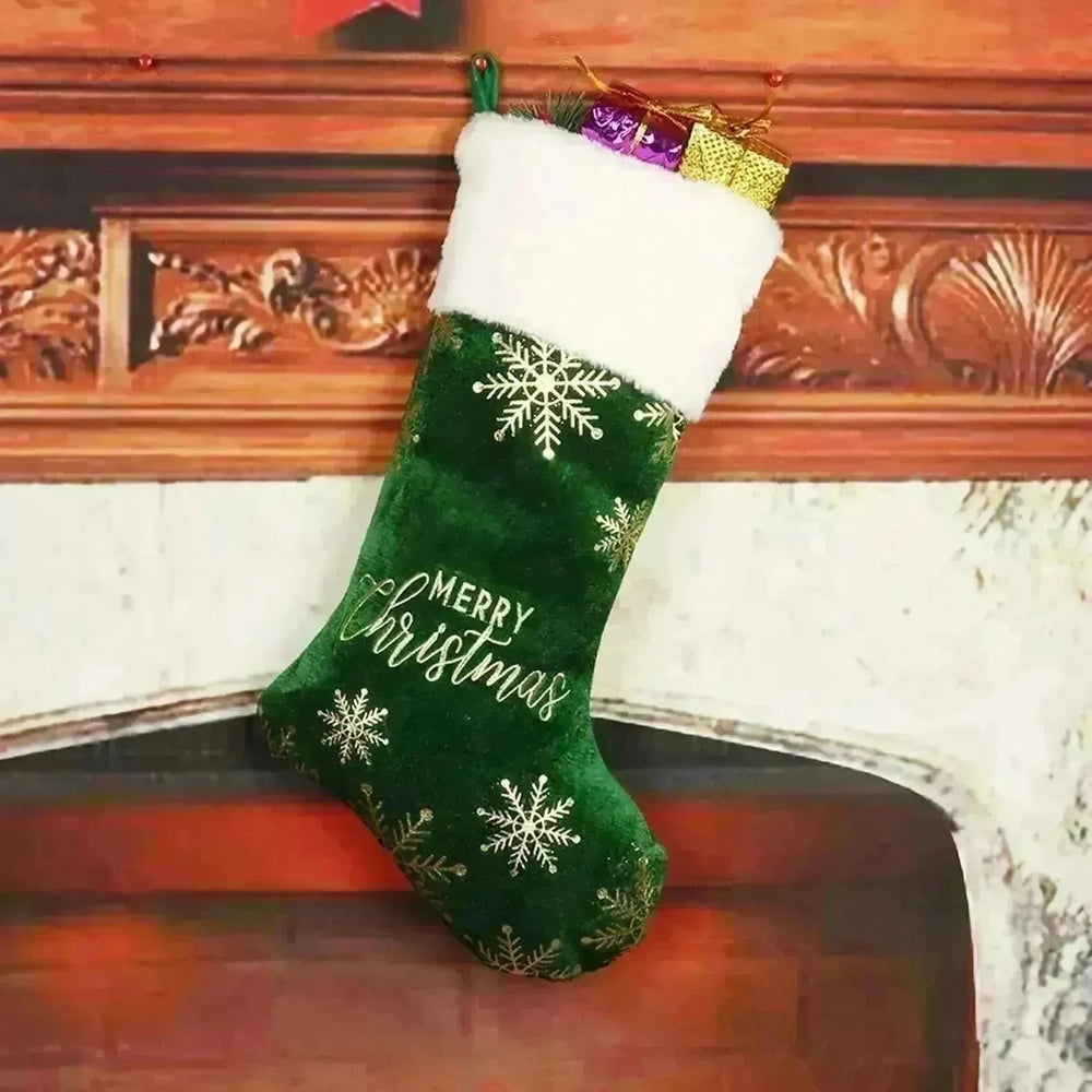 Christmas Decorative Stockings Embroidery Candy - EX-STOCK CANADA