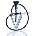 Acrylic triangle pot hookah set - EX-STOCK CANADA