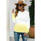 Women Tie-dye print hooded long sleeves - EX-STOCK CANADA