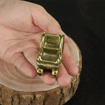 Christmas Sled Creative Antique Reproduction Distressed Ornaments Brass Crafts - EX-STOCK CANADA