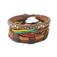 Multilayer Hemp Rope Beaded Bracelet for men and women - EX-STOCK CANADA